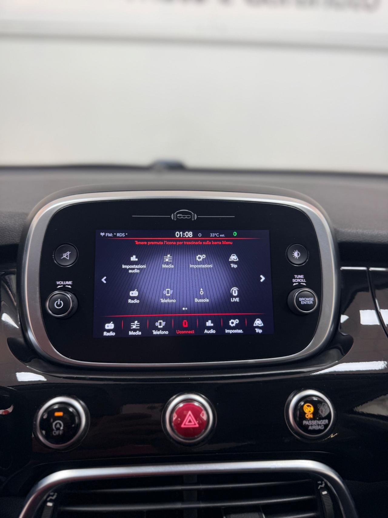 Fiat 500X 1.6 MTJ 120 CV 02/2018 NEOPATENTATI EURO 6B