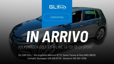 Volkswagen Golf 7.5 R-Line 1.6 TDI 115 CV 5p. Sport BlueMotion Technology