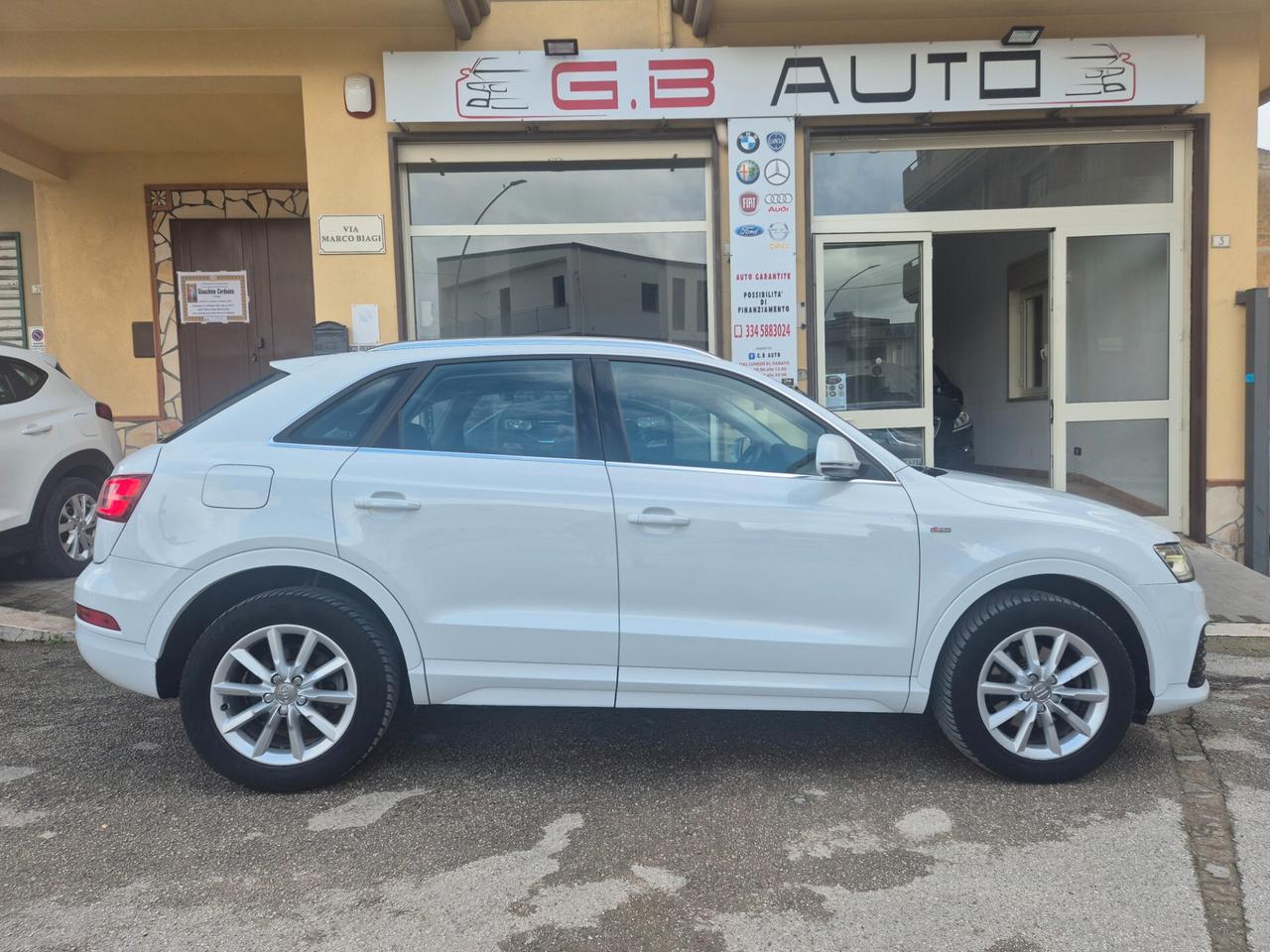 AUDI Q3 2.0 TDI 150CV S LINE ANNO 2017 KM CERTIF