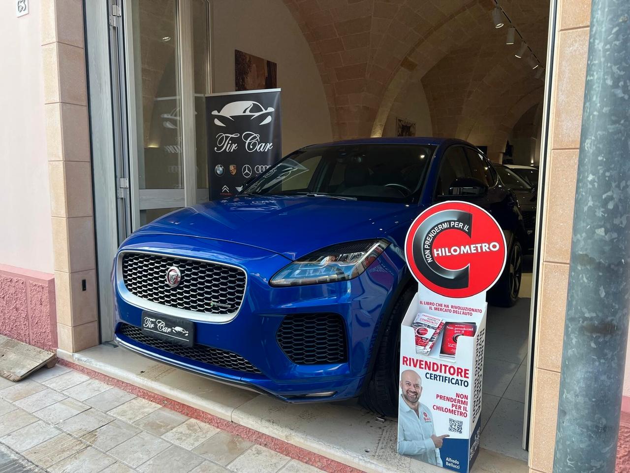 JAGUAR E-PACE 2.0D AWD R-DYNAMIC 180CV PELLE NAVI CAM ANNO 2020