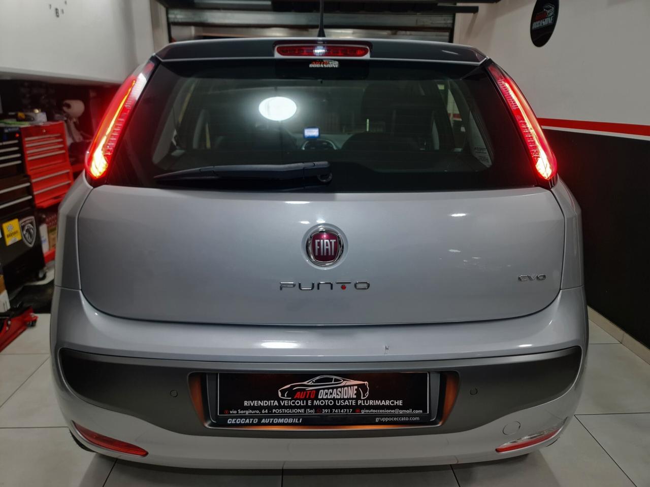 Fiat Punto Evo 1.6 Mjt DPF*Navigat.*Pelle*Cruise*PDC