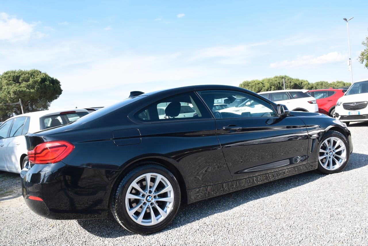 Bmw 418 418d Coupé 6M Sport CRUISE BT BIZONA KM REALI