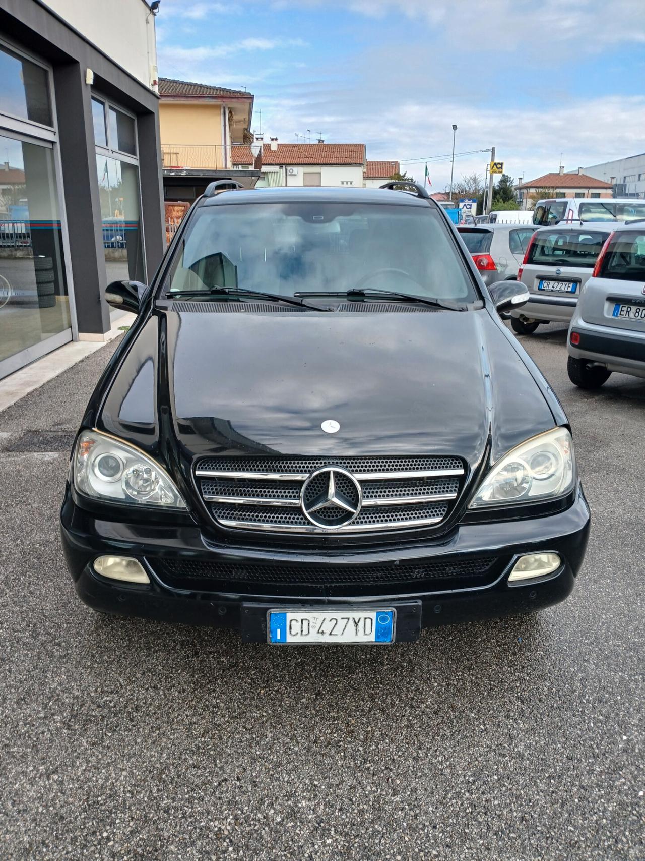 Mercedes-benz ML 270 turbodiesel cat CDI GANCIO TRAINO PELLE TOTALE