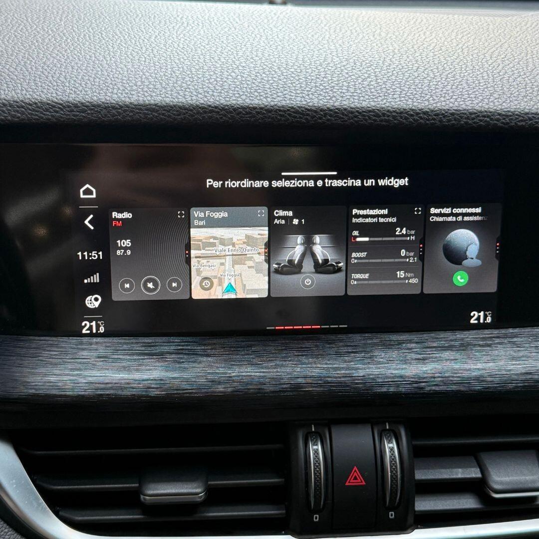 Alfa Romeo Stelvio 2.2 Turbodiesel 190 CV AT8 RWD Executive