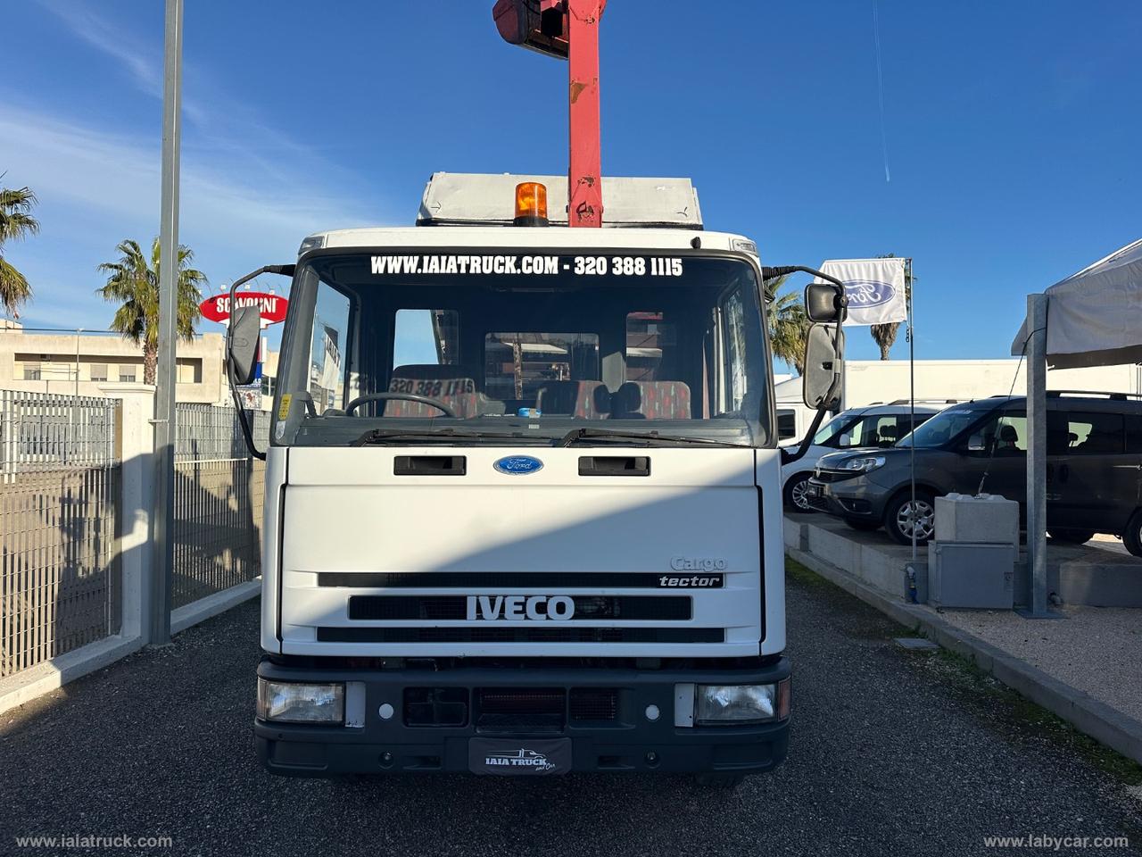 EUROCARGO TECTOR 75E15 RIBALTABILE CON GRU-PINZA ROTANTE
