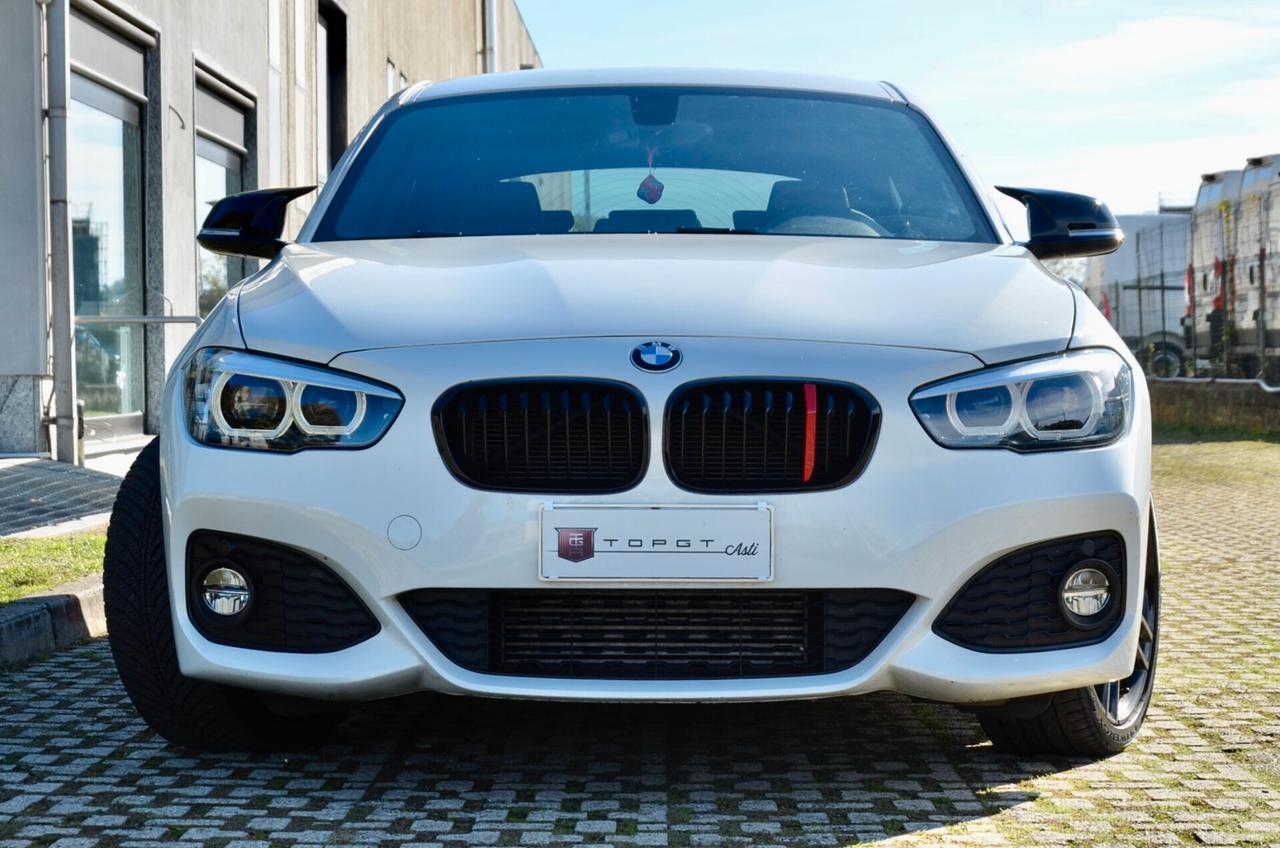 BMW 116d MSPORT 3p 116cv MANUALE, EURO 6C, UFF ITALIANA, SERVICE BMW, PELLE, FULL LED, PERMUTE