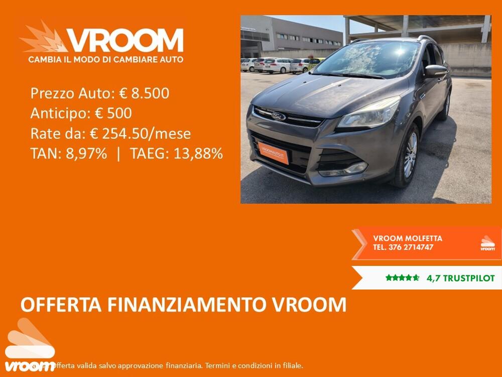 FORD Kuga 2ª serie 2.0 TDCI 4WD TETTO PANORAMICO