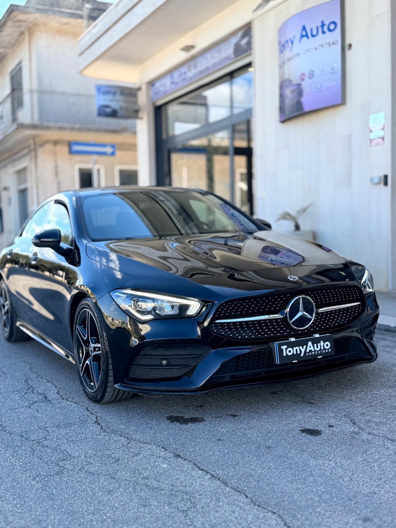 Mercedes-benz CLA 200 Coupe d 150 cv Premium auto AMG CON LUCI SOFFUSE,TELECAMERA,APPLE CARPLAY,VIRTUAL COCKPIT