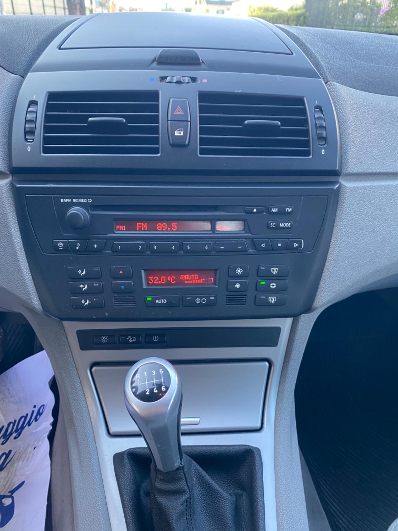 Bmw X3 2.0d 4WD Anno 2005 TAGLIANDATA