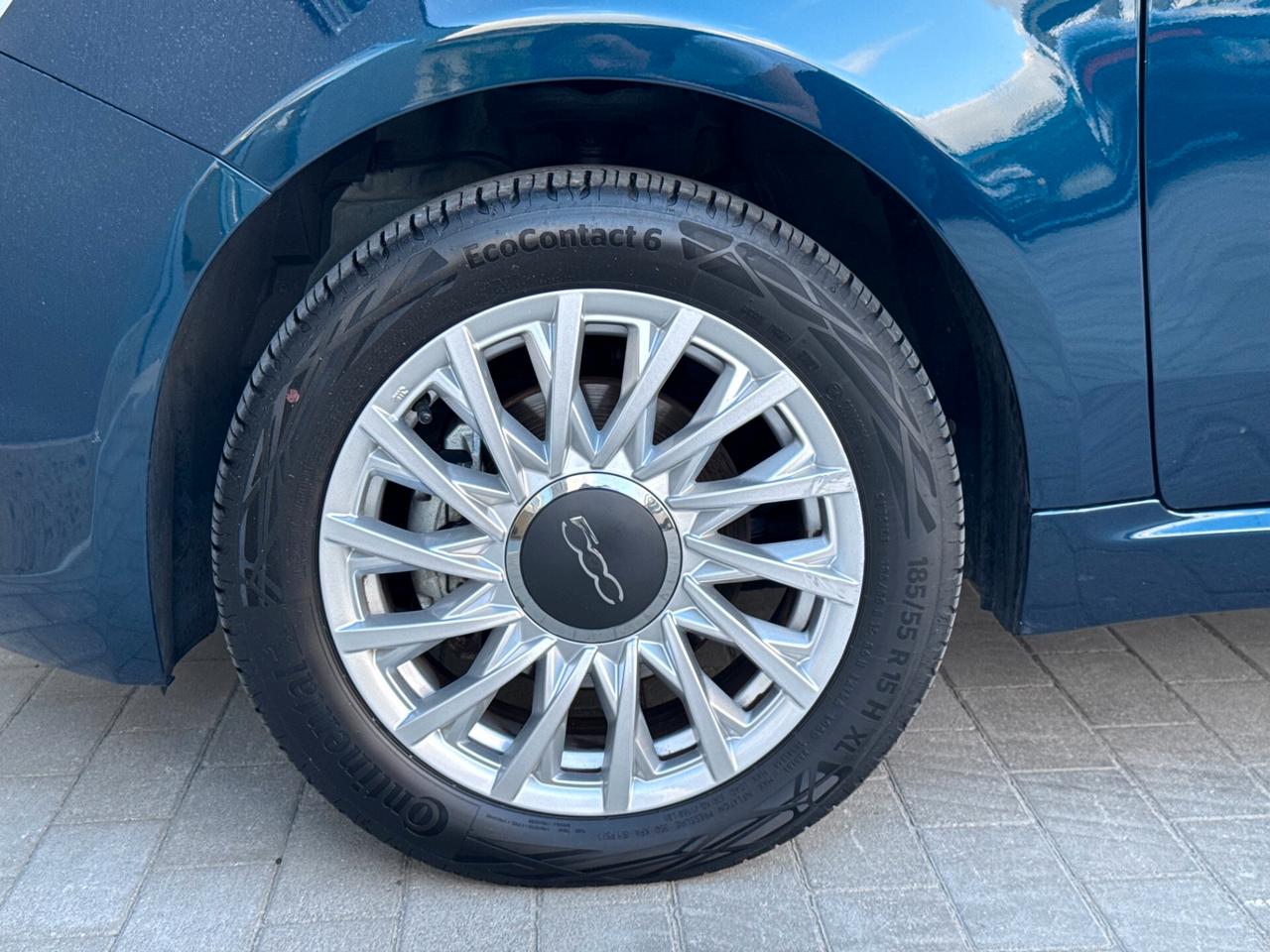 Fiat 500 C 1.0 Hybrid Lounge - COME NUOVA - COLORE BLU DIPINTO DI BLU