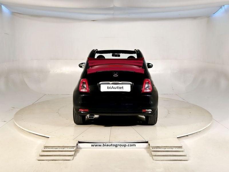 FIAT 500C 500 III 2015 Benzina 500 1.2 Lounge 69cv dualogic my20