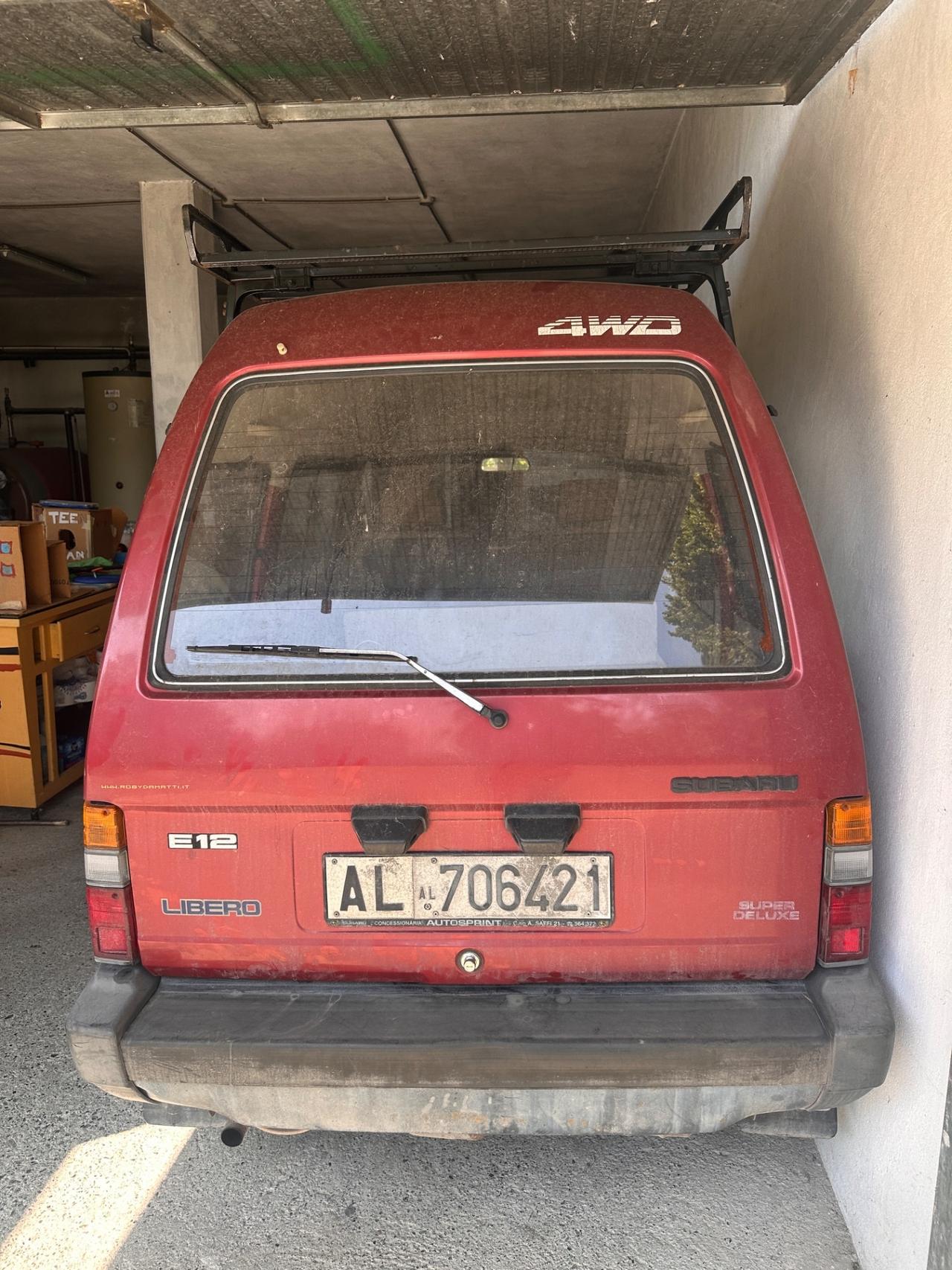 Subaru E12 E 12 4WD Libero