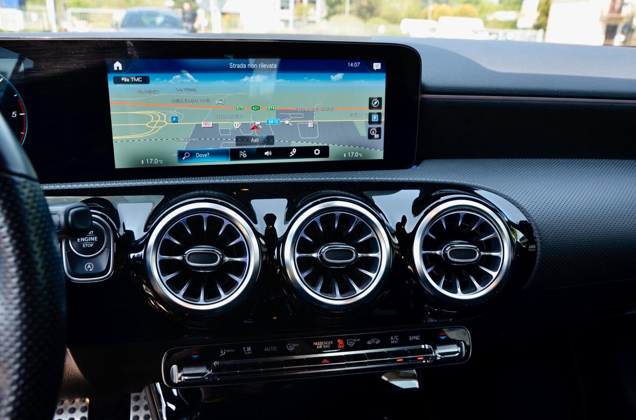 MERCEDES-BENZ A 200d PREMIUM AMG LINE 150cv AUTO, EURO 6D, 64 COLORI, HI-FI PREMIUM, RETROCAMERA, PERMUTE