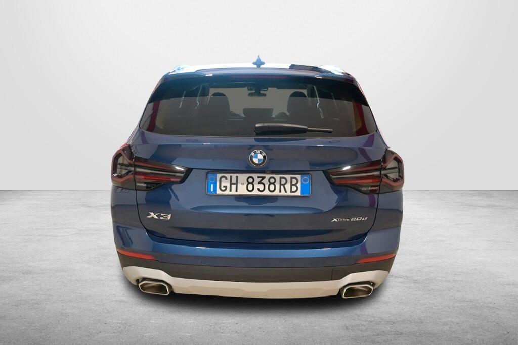 BMW X3 20D 190CV STEPTRONIC 48V X-DRIVE BUSINESS ADVANTAGE ( FARI LED - PELLE - CRUISE - CLIMA TRIZONA - NAVI - MIRROR - PARK ASSISTANT - TELECAMERA POST. )