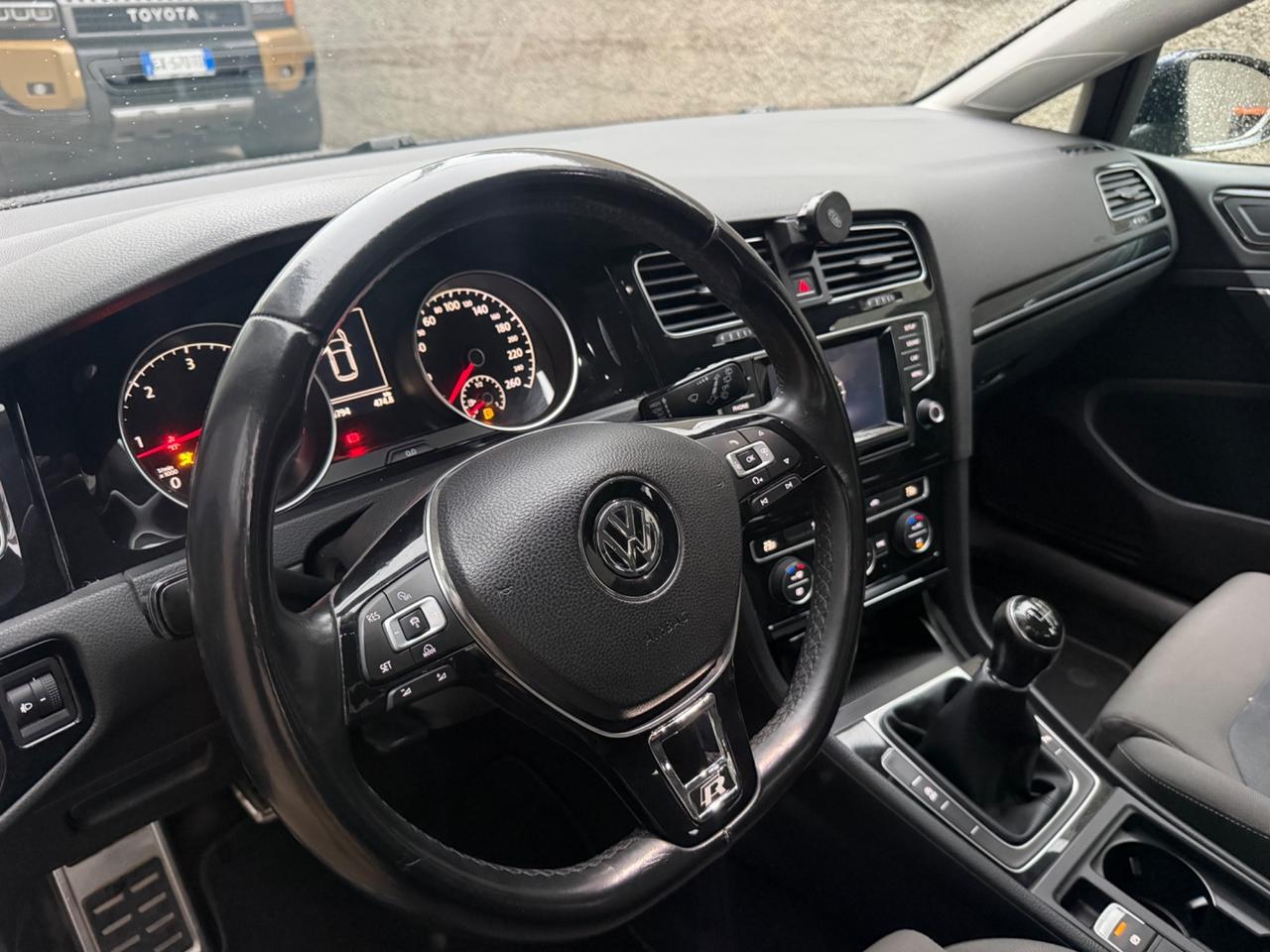 VW GOLF 7 2013 1.6TDI R-LINE GANCIO TRAINO 1500kg
