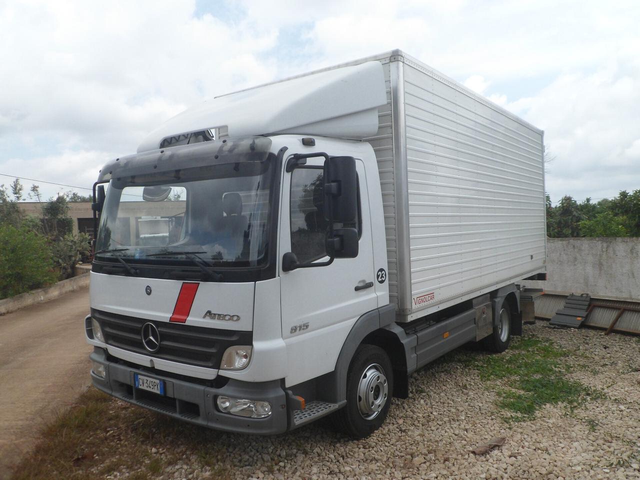 Mercedes-benz Atego 815 furgonatura con pedana idraulica