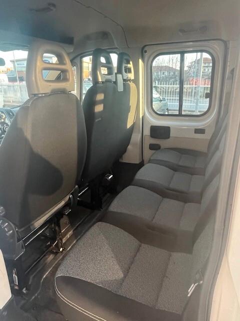 Fiat Ducato 35 DOPPIA CABINA ( 6 POSTI) + GRU 2.3 MJT 130CV MAXI PT 822 KG