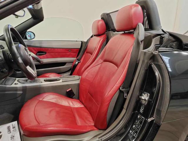 BMW Z4 3.0i MANUALE ASI PELLE ROSSA