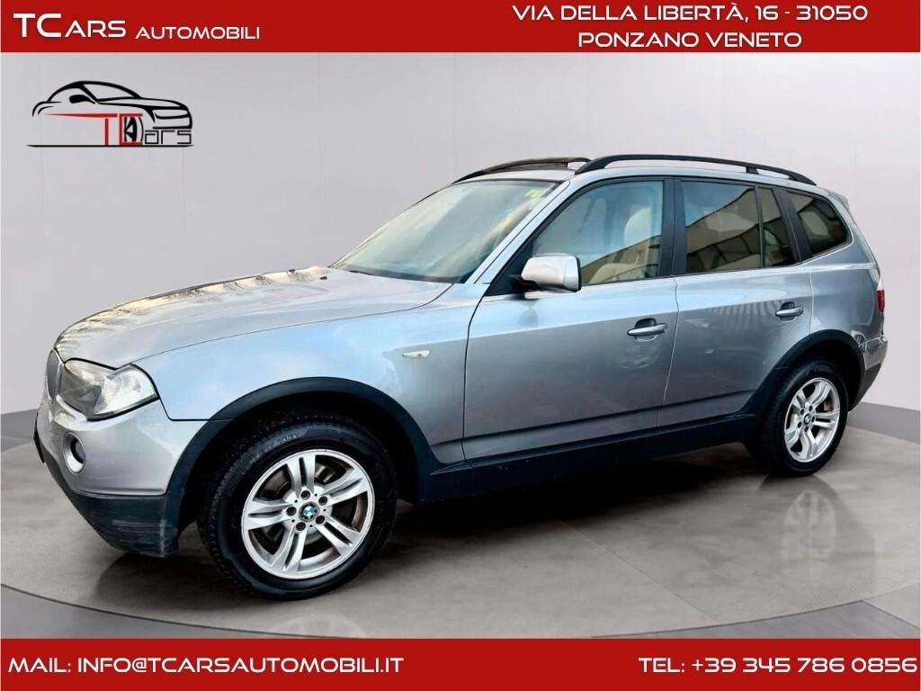 BMW X3 2.0d TETTO APRIBILE-TRAZ.INTEGRALE