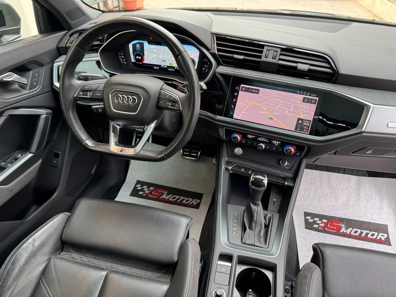 AUDI Q3 35 TDI S LINE S-TRONIC TETTO/MATRIX/PELLE/LED MULTICOLOR