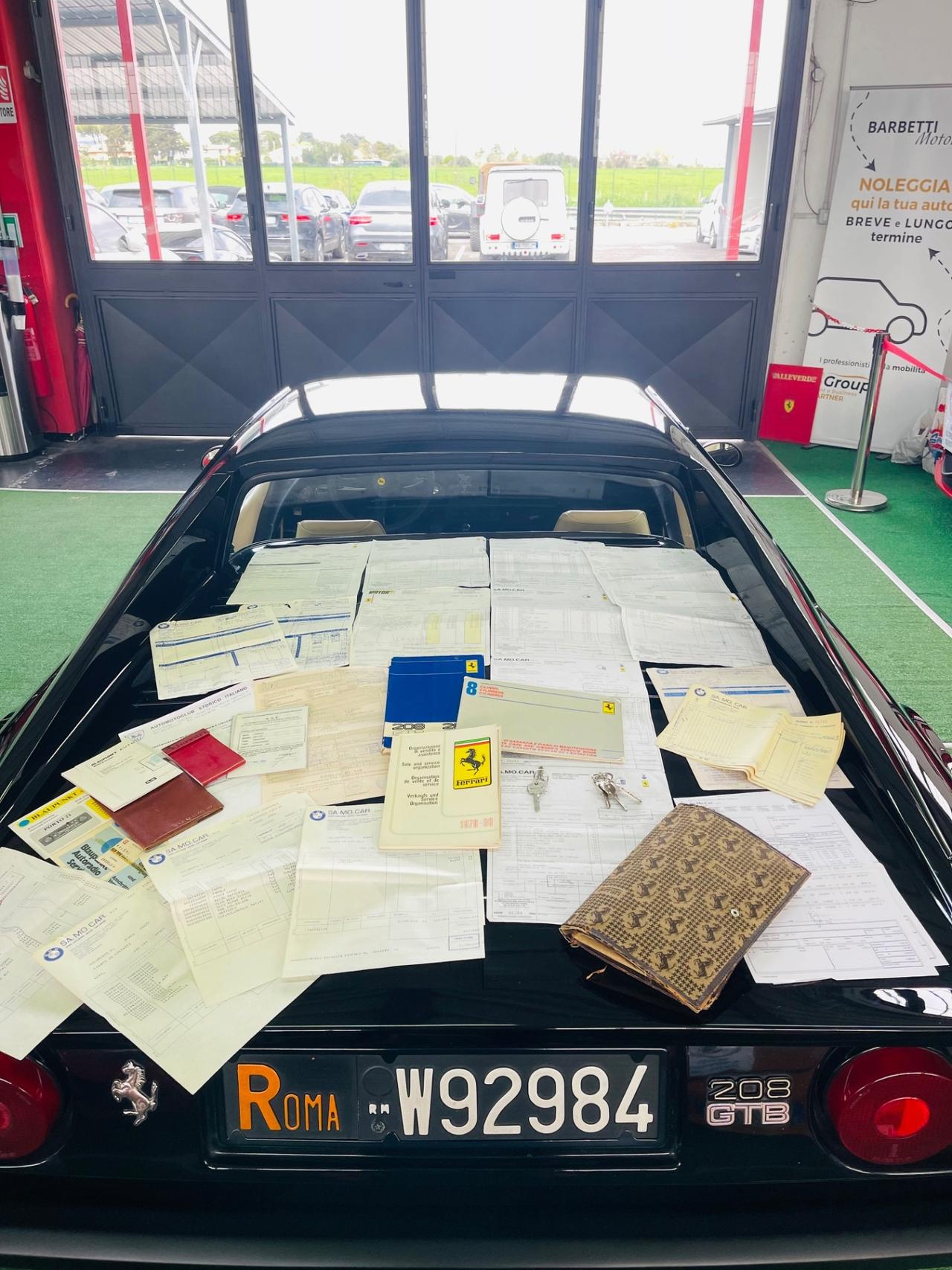 Ferrari 208 GTB Aspirata ASI Da Concorso PERMUTE RATE