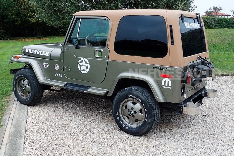 Jeep Wrangler 2.5 BENZINA | 1988 | 117 CV |ASI | Cabrio + accessori | 2 Treni Gomme