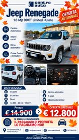 Jeep Renegade 1.6 Mjt DDCT 120 CV Longitude cambio automatico