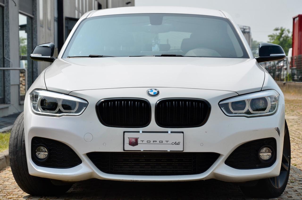 BMW 118d MSPORT 5p 150cv AUTO, SERVICE UFF BMW, UFF ITALIANA, EURO 6B, FARI LED ADATTIVI, BLUETOOTH, PERMUTE