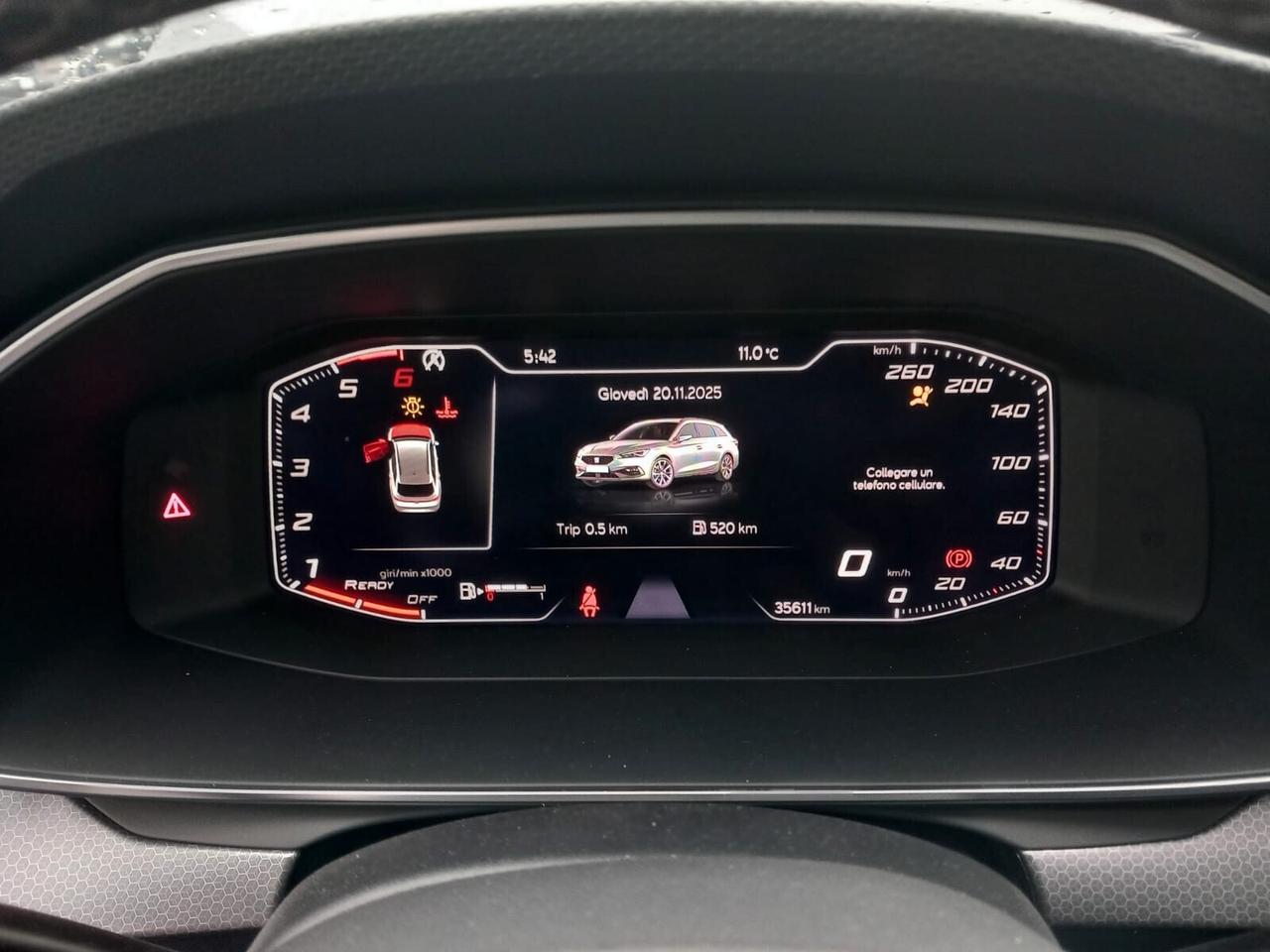 Seat Leon Sportstourer 2.0 TDI 150 CV DSG Business sinistrata