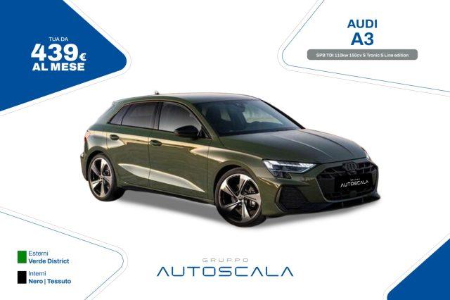 AUDI A3 SPB TDI 110kw 150cv S Tronic S Line edition