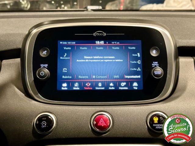FIAT 500X 1.3 MultiJet 95CV *NEOPATENTATI*CARPLAY/ANDROID*