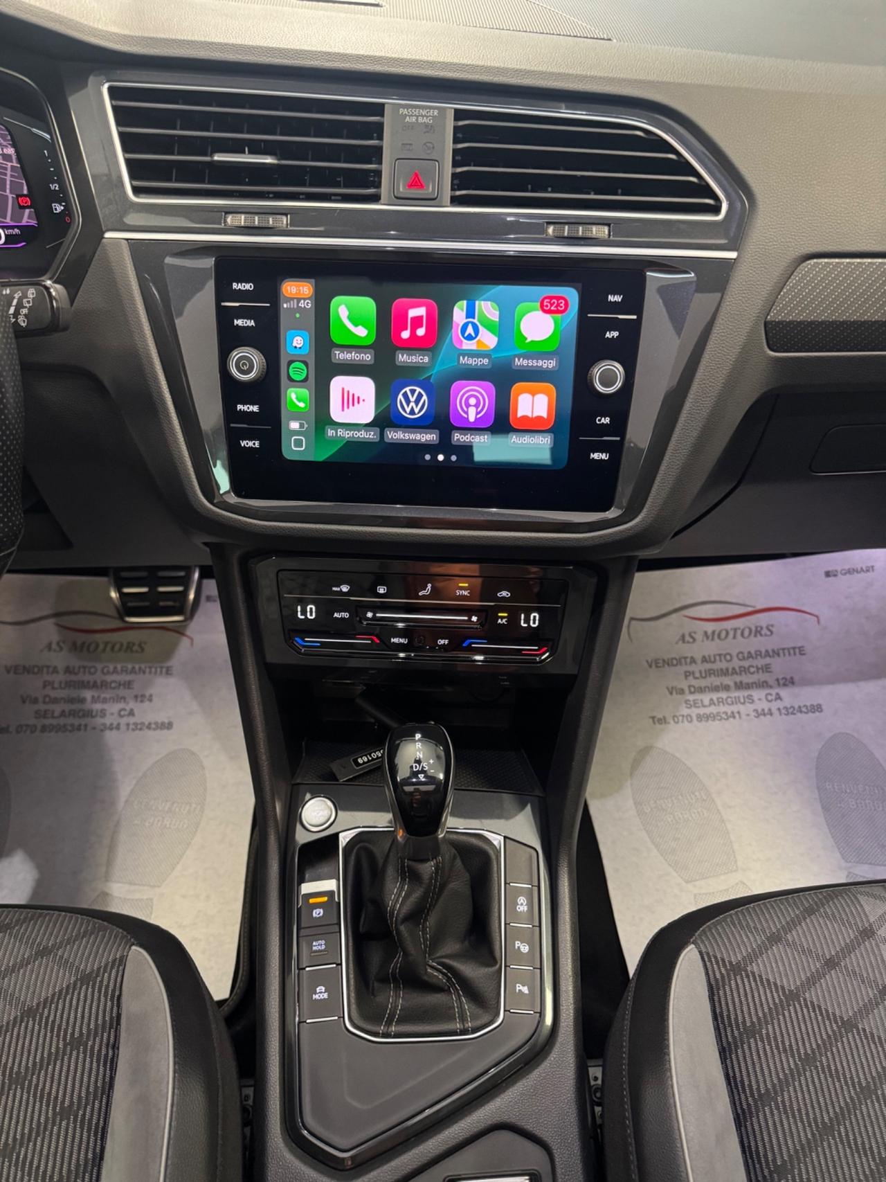 VW Tiguan 2.0 TDI 150 CV DSG R-Line Tetto Apribile