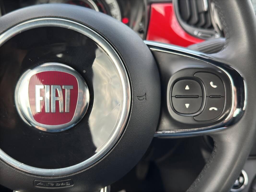 Fiat 500 1.0 hybrid 70cv con CarPlay