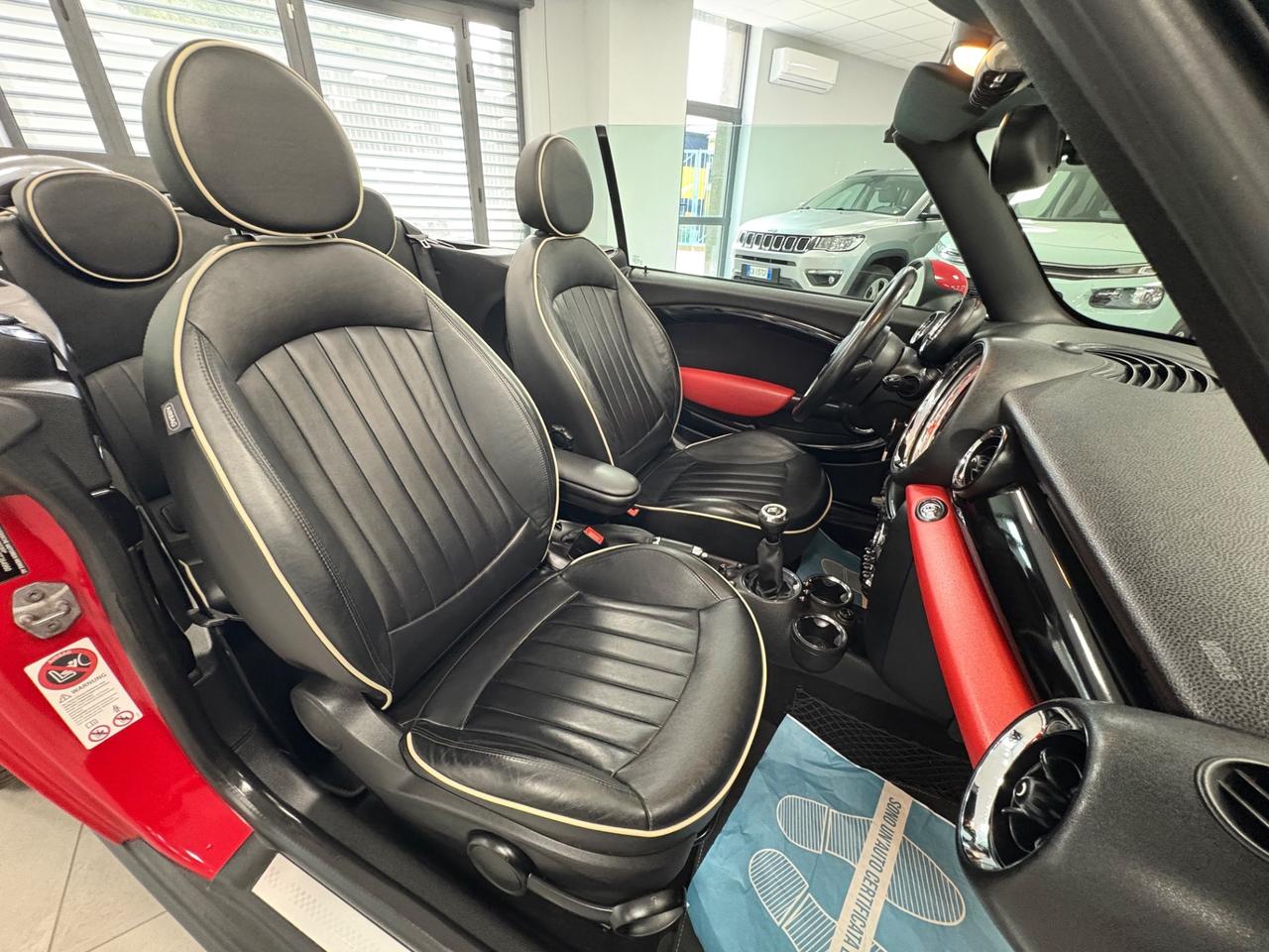 Mini Cooper S Cabrio 1.6 benzina 184cv 2012 km