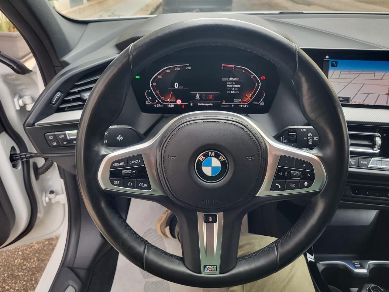 Bmw 118 D 150 Cv Automatica M-Sport+Cerchi 18 Black+Fari Led+Luci Ambiente+Retrocamera...