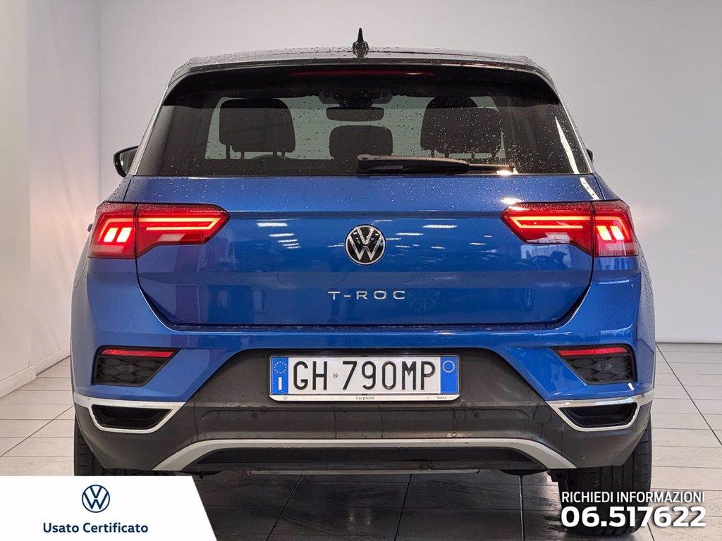 VOLKSWAGEN T-roc 1.0 tsi style 110cv del 2021