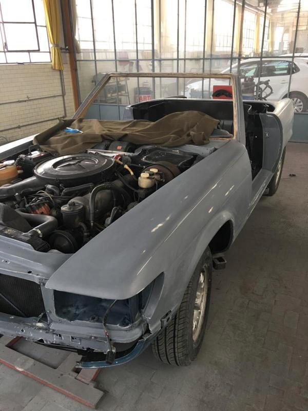 Mercedes-Benz SL 350 V8 ASI - ITALIANA-RESTAURATA- 2+2