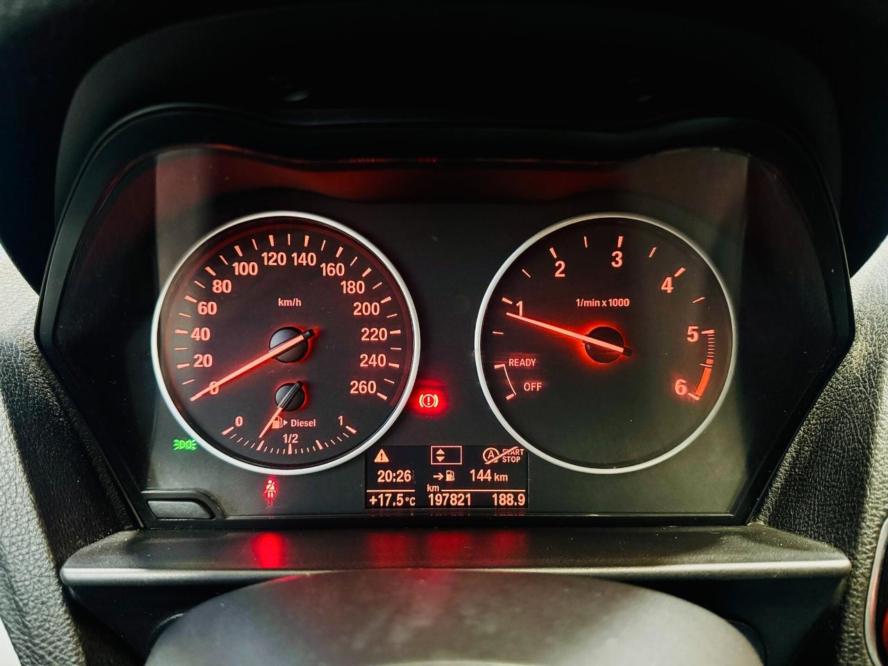 BMW 114d Sport 95CV 1.6 Diesel 5Porte LED/Navi/BT/PDC