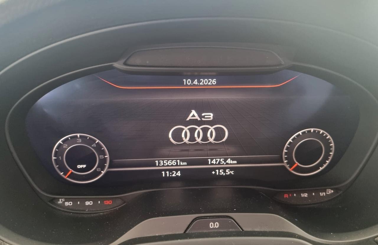 Audi A3 Sportback 1.6 TDI Business Advanced S Line 116 cv