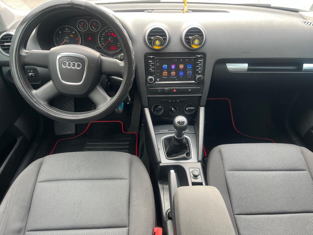 Audi A3 SPB 1.6 TDI 90 CV /Euro5A con F.AP/neopatenti/5Porte e 5Posti