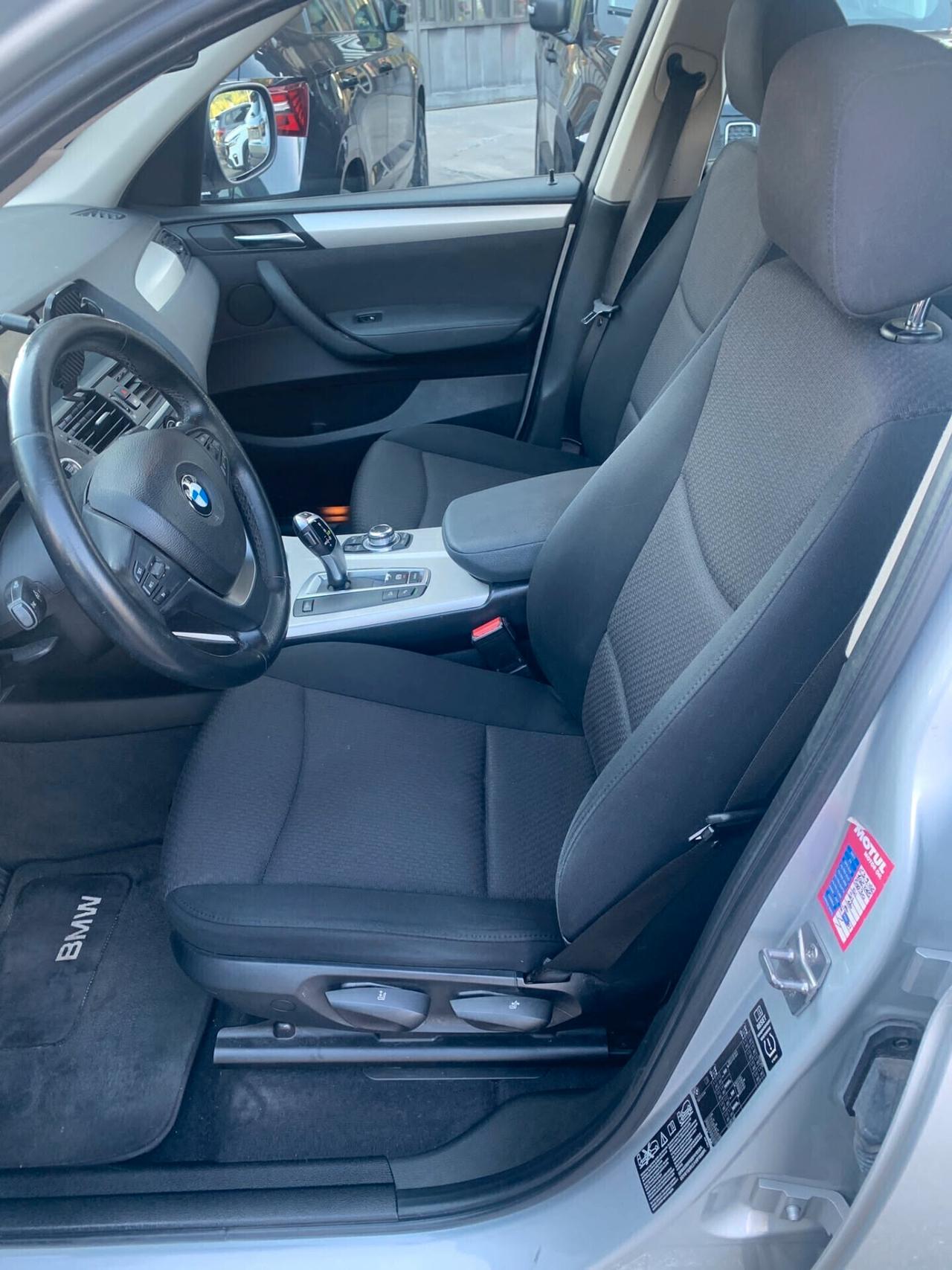Bmw X3 tdi 4x4 , autamatico, tagliandato regolarmente 2012 197000 km , accessoriata.