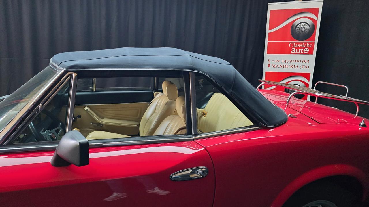 Fiat 124 Spider 2.0i certif. ASI con C.R.S