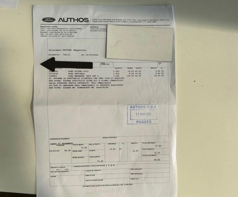 Ford Mondeo 2.0 BERLINA 203cv Benzina aut. 5 porte Titanium