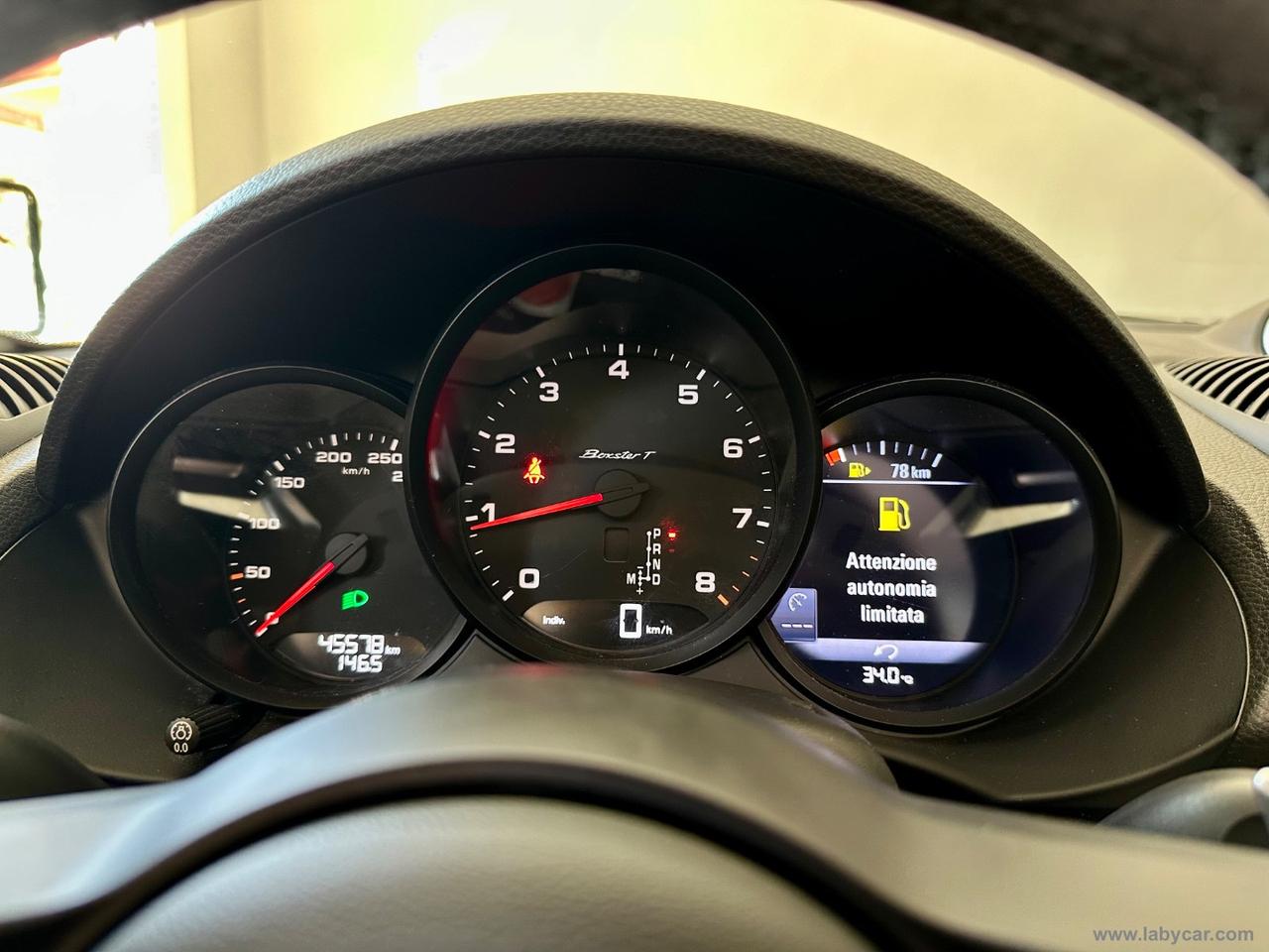 PORSCHE 718 Boxster T CERTIFICATA