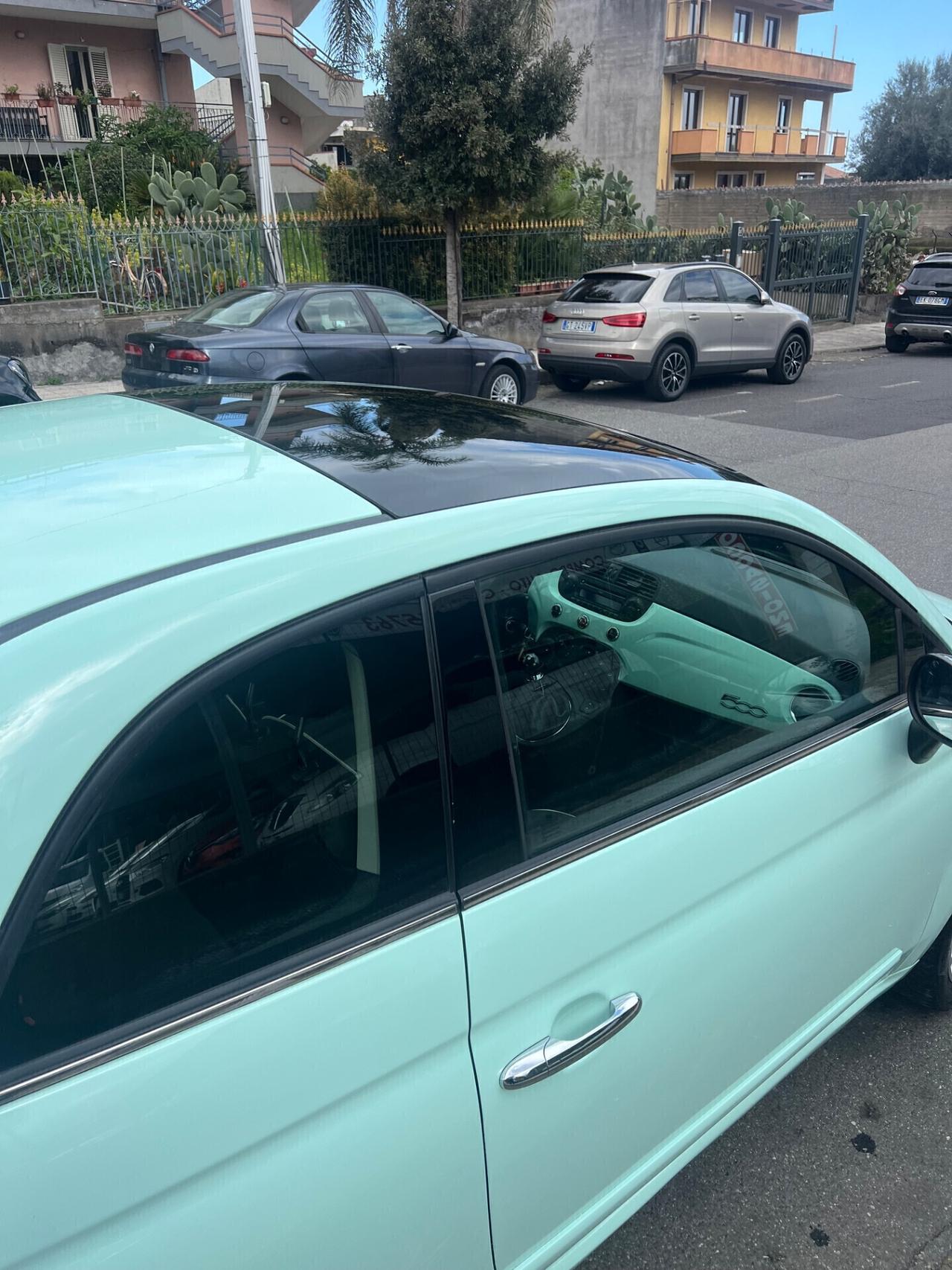 Fiat 500 1.2 benzina 2015 tagliandi certificati