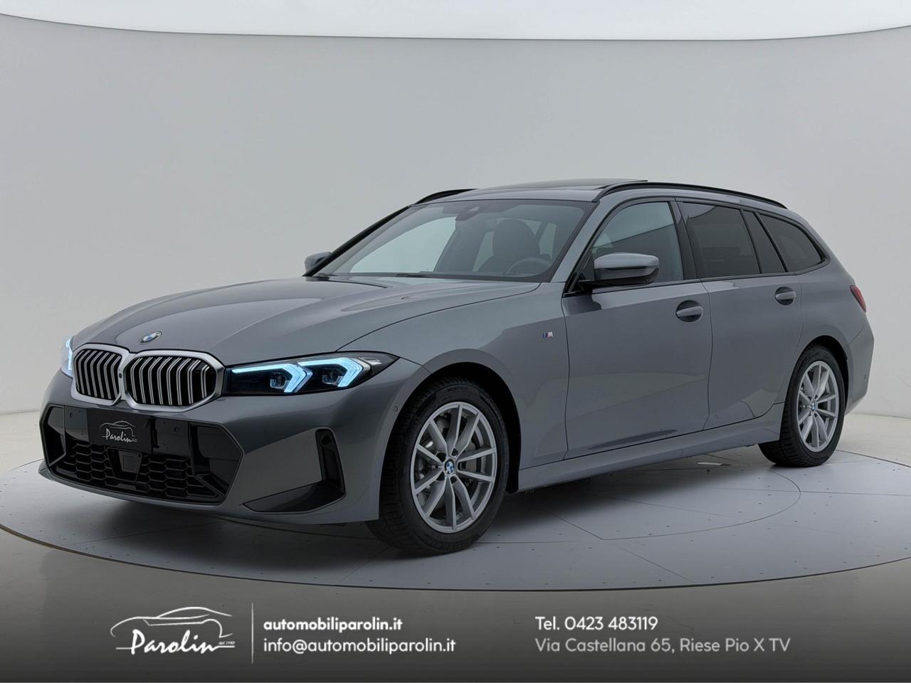 BMW 330 i Touring xDrive MSport Tetto-Gancio-Pelle-Winter-360