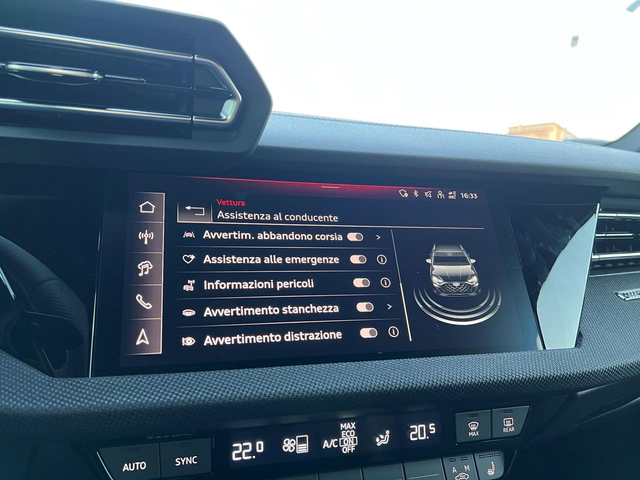 AUDI A3 IV 2024 Sportback A3 Sportback 2.0 tdi S line edition 150cv s-tronic