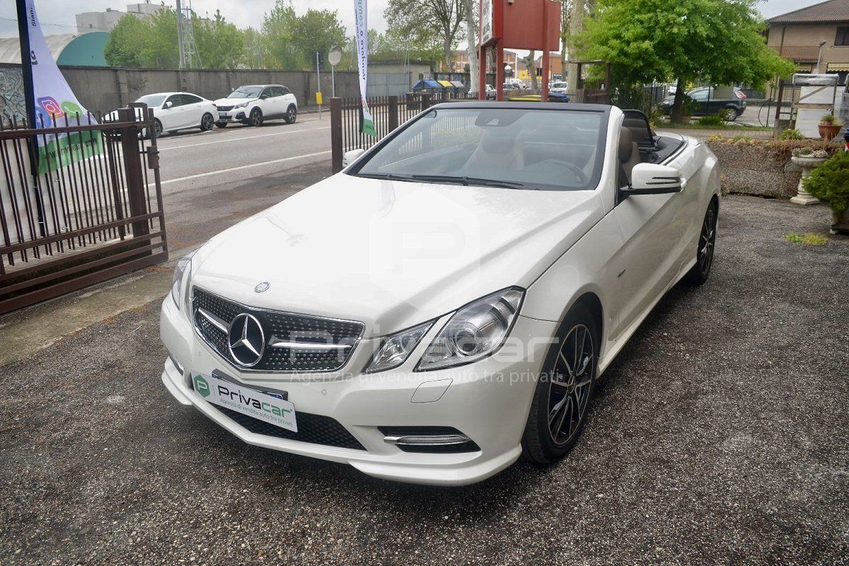 MERCEDES E 220 CDI Cabrio BlueEFFICIENCY