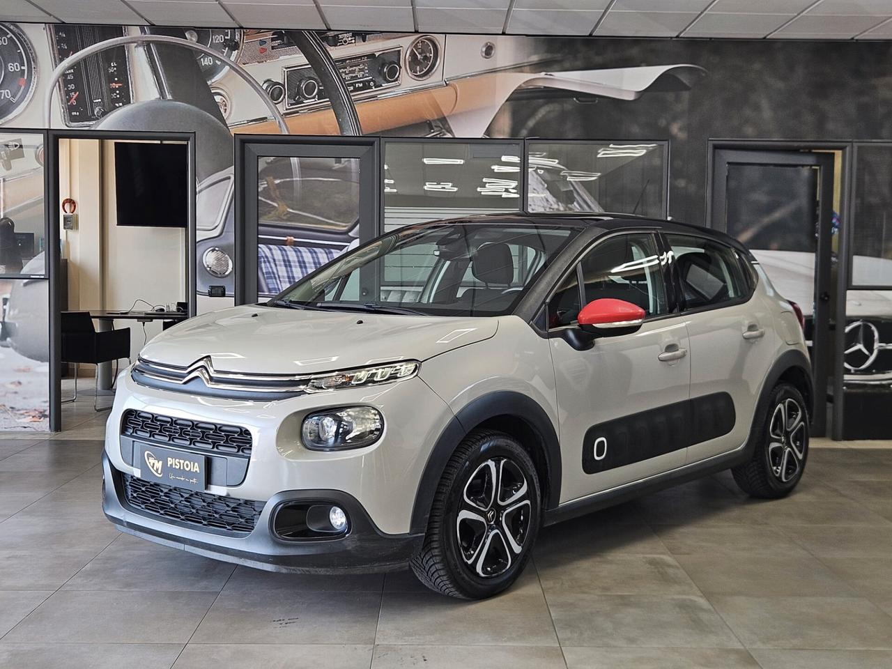 Citroen C3 1.6 bluehdi Shine s - NEOPATENTATI - TETTO PANORAMICO
