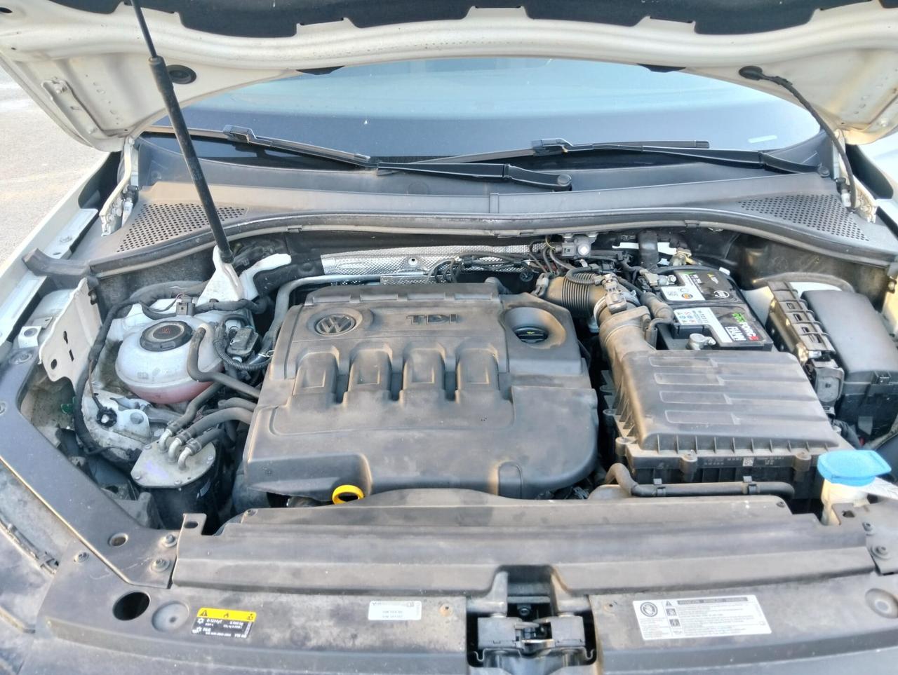 VW TIGUAN 1.6 TDI 115cv 2018 Motore da Rivedere